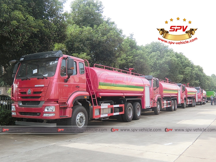 20,000 litres Fire Water Tanker Sinotruk - LF 20,000 litres Fire Water Tanker Sinotruk - LF
